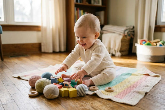 Activités bébé 6 mois à 12 mois : idées d'éveil par âge