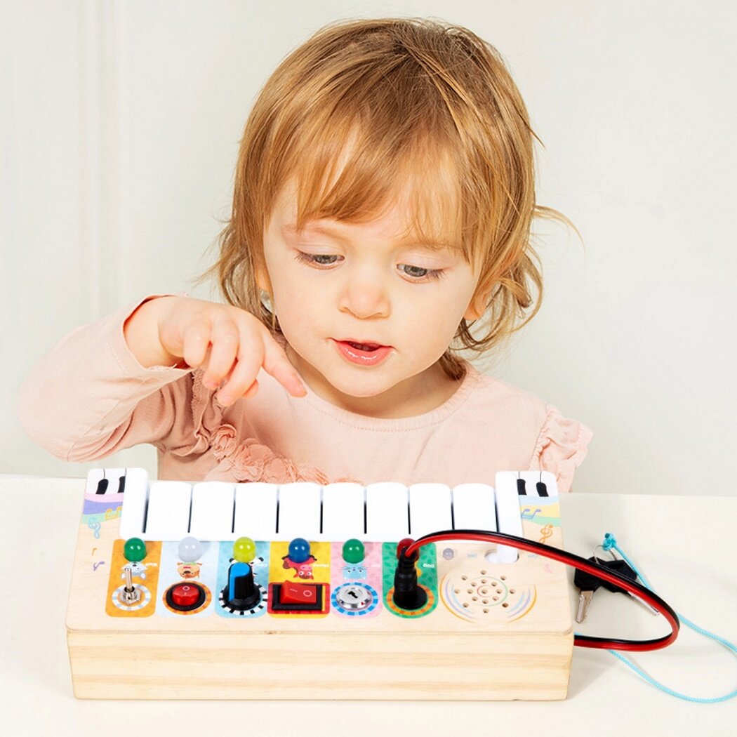 Tableau Montessori - BusyBoardCircuit™ - Piano