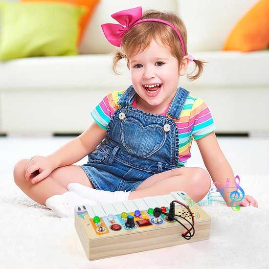 Tableau Montessori - BusyBoardCircuit™ - Piano