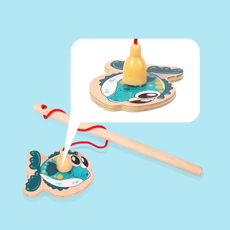 6-Peche-magnetique en-bois-Vie-marine-un-poisson