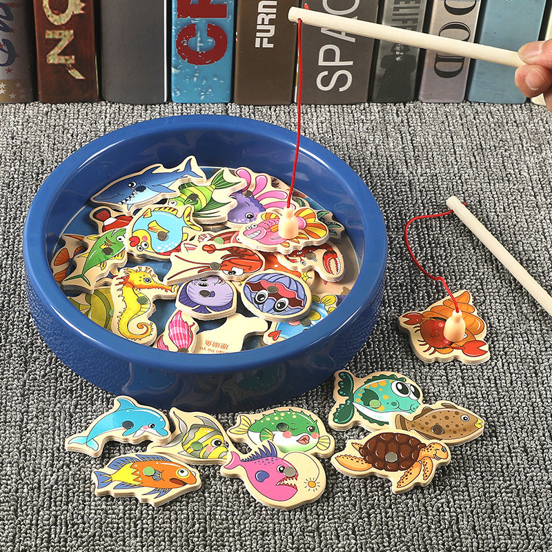 8-Peche-magnetique en-bois-Vie-marine-bol-de-pieces