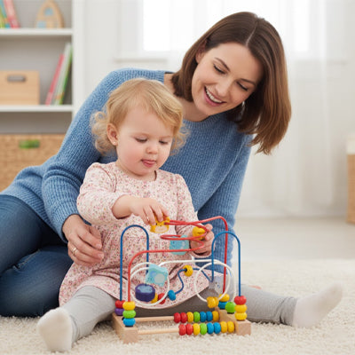 Boulier-trois-spirales-fille-maman-joue