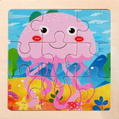 Jouet-en-bois-puzzle-mer-meduse