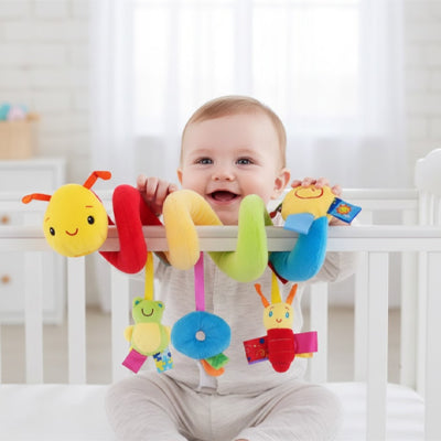 jouet-bebe-chenille-content