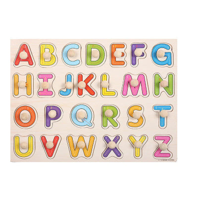 puzzle-bois-planche-encastrement-majuscule-alphabet