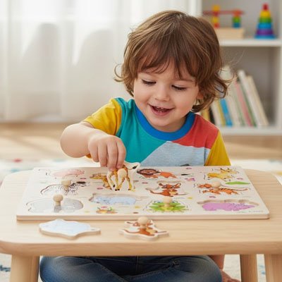 puzzle-bois-reconnaitre-animaux-garconnet