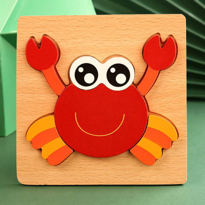 puzzle-en-bois-bebe-motricite-crabe 2