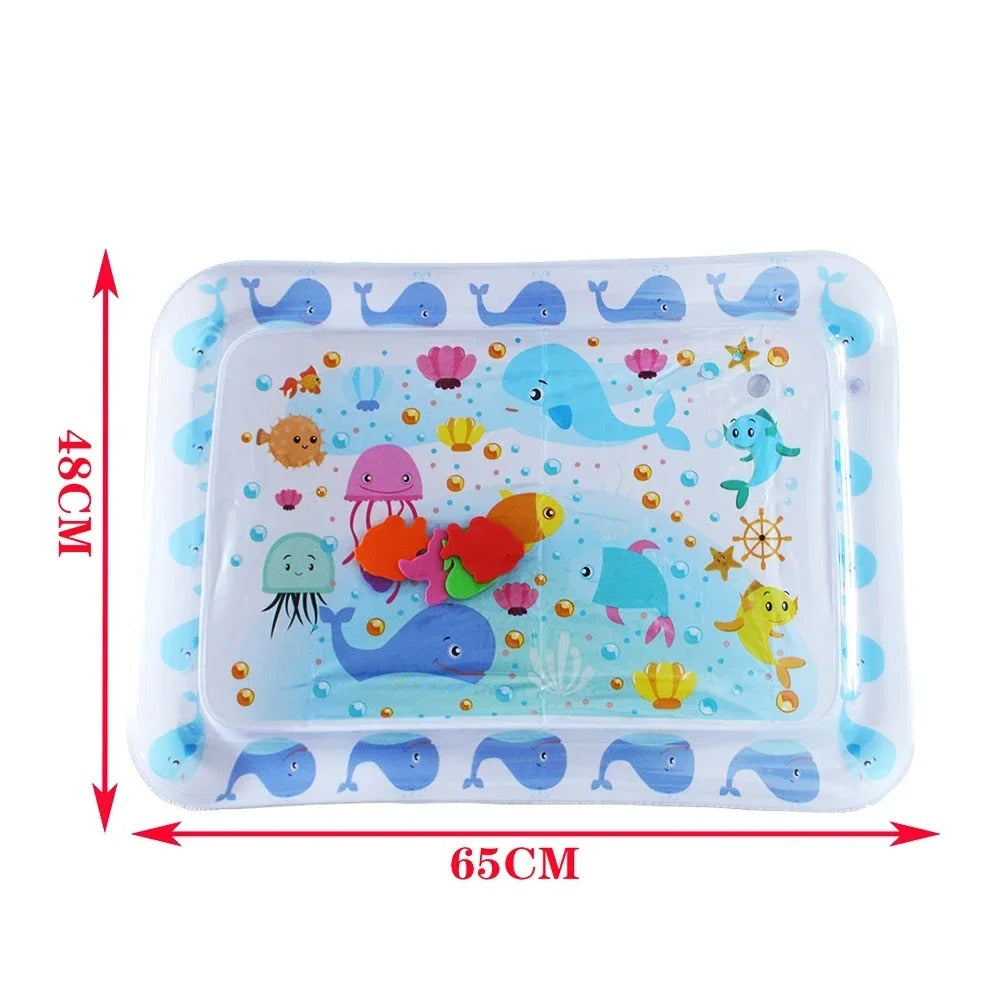 tapis-eau-bebe-rectangle-bleu-pale-dimension
